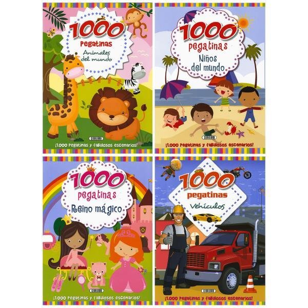 10 Hojas De Libros De Pegatinas Para Niños De 2 4 Años - Temu
