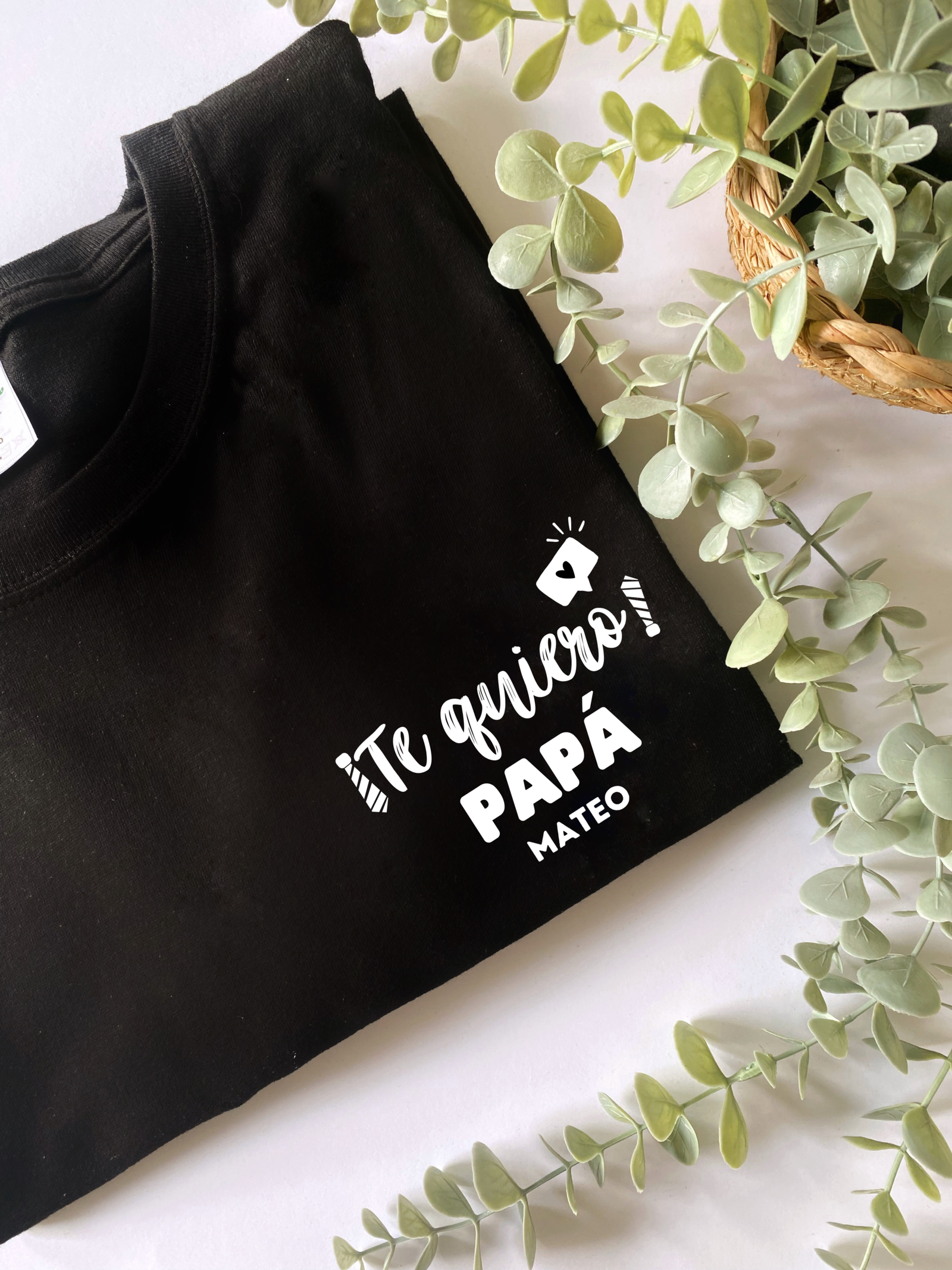 1 Camiseta negra para Papa/abuelo - Imagen 1