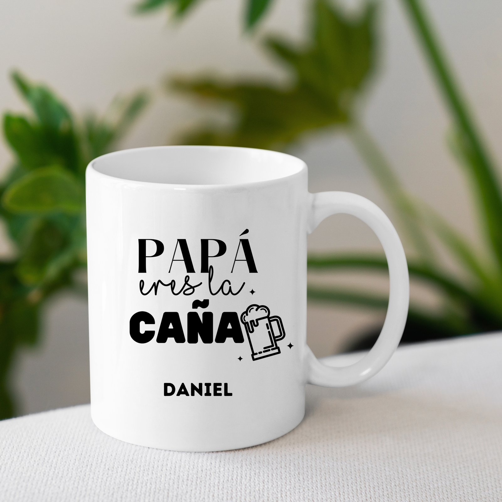 fotos taza mamá (7) Taza ""PAPÁERES LA Caña"" personalizada" - Imagen 1