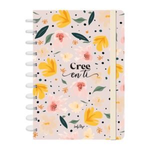 NOTEBOOK A4/100 HOJAS CUADRICULA 100GR -PINK - CREE EN TI