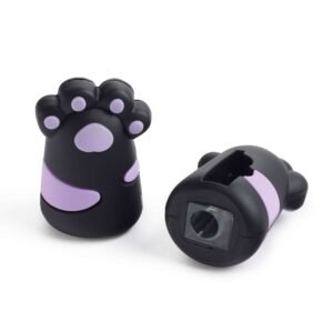 Sacapuntas Patitas de gato negro  Back2Fun