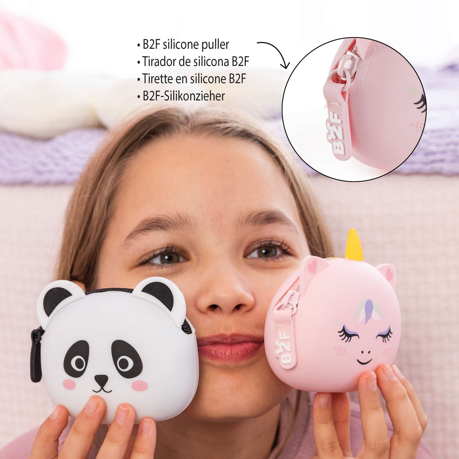 Monedero Silicona Puppies Unicornio Back2Fun – Copy Pintor