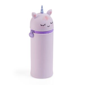 Portatodo Silicona Cilíndrico Unicornio Back2Fun