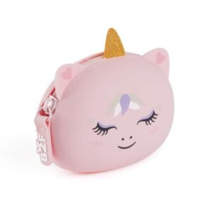 Monedero  Silicona Puppies Unicornio Back2Fun