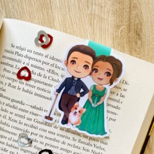 Marcapàginas magnéticos Kate y Anthony