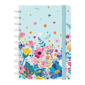 CUADERNO SMART NOTEBOOK A4 CON SISTEMA DE DISCOS  MINT- SPRING MEADOW