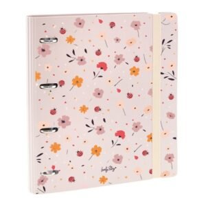 ARCHIVADOR SMART FOLDER CUADRICULA 360º - SAND - FLORAL