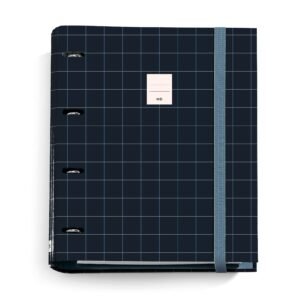 Carpebloc 4 Con Recambio A4 4 Anillas 35 Mm Rider Negro