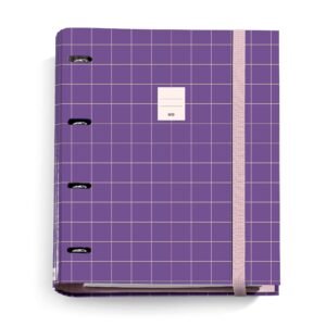 Carpebloc 4 Con Recambio A4 4 Anillas 35 Mm Rider Violeta