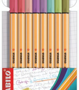 ROTULADOR STABILO POINT 88 ESTUCHE DE 8 NUEVOS COLORES