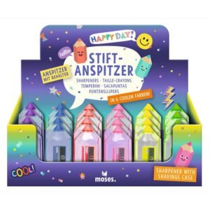 SACAPUNTAS FORMA LAPIZ CON DEPOSITO SURTIDOS