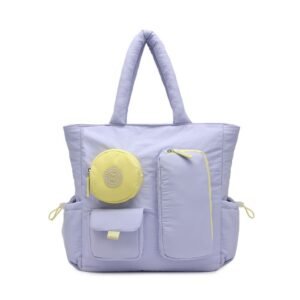 BOLSO SHOPPER BAG MALVA