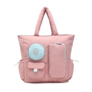 BOLSO SHOPPER BAG ROSA