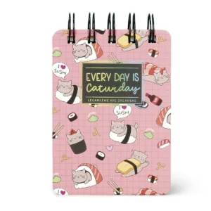 Bloc de Notas con Espiral - Mini - Sushi Cat