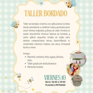 TALLER DE BORDADO