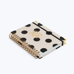 Agenda semanal 2026. Minimal. Mediana.