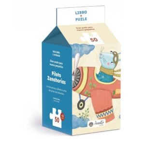 Libro + Puzzle Piloto zanahoria MANOLITO BOOKS