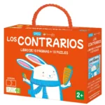 Libro + Puzzle Los contrarios MANOLITO BOOKS