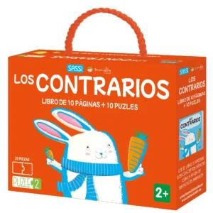 Libro + Puzzle Los contrarios MANOLITO BOOKS