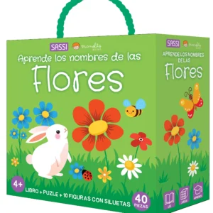 Libro + puzzle Las flores MANOLITO BOOKS