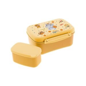 TUPPER HERMÉTICO CON PLACA REFRIGERANTE BOX 900ML MUSTARD BASKETBALL