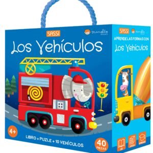 Libro + Puzzle Los vehiculos MANOLITO BOOKS