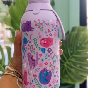 BOTELLA TÉRMICA/500ML LILAC CRAZY CAT