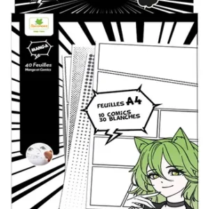 MANGA - MAQUETACIÓN DE PAPELES PAD A4 + TEXTURAS