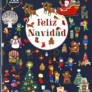 FELIZ NAVIDAD CON 400 DE PEGATINAS