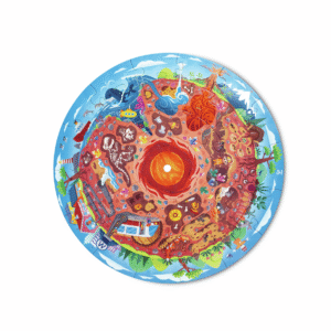 PUZLE MUNDO SUBTERRÁNEO HAPE