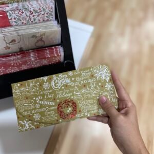 TARJETA BILLETERO MERRY CHRISTMAS