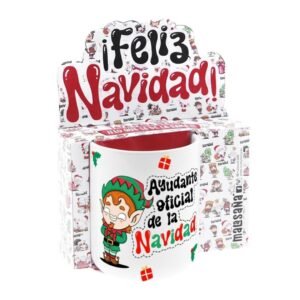 TAZA 330 ML / MUG 330 ML - AYUDANTE OFICIAL DE LA NAVIDAD