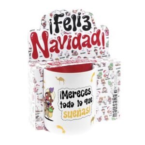 TAZA 330 ML / MUG 330 ML - MERECES TODO LO QUE SUEÑAS