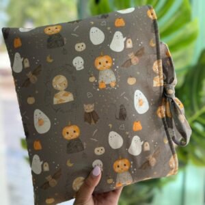 FUNDA LIBRO LAZO CP HALLOWEEN BOO