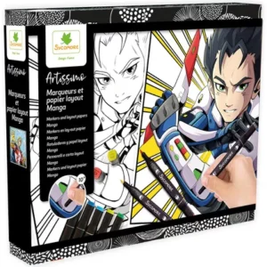 MANGA - L DISEÑO Y MARCADORES MANGA - NIÑO