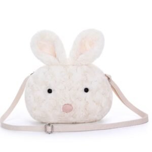 BOLSO DE PELUCHE TERMICO CON BOLSA AROMATICA BANDOLERA DE CONEJO MCHUGS