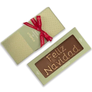 TABLETA DE CHOCOLATE  FELIZ NAVIDAD