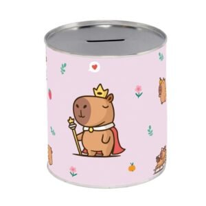 HUCHA / MONEY BOX - PINK - QUEEN CAPIBARA