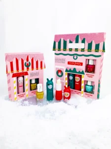 CHARLOTTE HOUSE - 2 BÁLSAMOS LABIALES + 2 ESMALTES DE UÑAS INFANTILES INUWET - Imagen 3