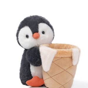 PELUCHE TERMICO CON BOLSA AROMATICA PORTALÁPICES DE PINGÜINO MCHUGS