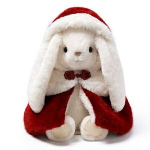 PELUCHE TERMICO CON BOLSA AROMATICA CONEJO CON CAPA ROJA  MCHUGS