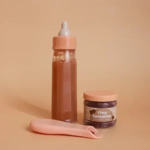 SET REGALO BIBERÓN Y TARRO DE CHOCOLATE TINY TUMMIES TINY HARLOW