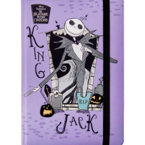 CUADERNO A5 CON BANDA ELASTICA PESADILLA ANTES DE NAVIDAD PUMPKIN KING