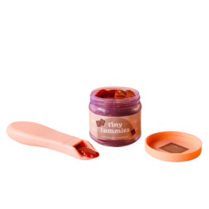 SET DE TARRO Y CUCHARA TINY TUMMIES CHOCOLATE PUDDING TINY HARLOW