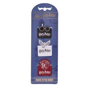HARRY POTTER - MAGNETIC BOOKMARKS X 3  MOOVING