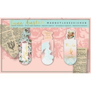 MARCAPAGINAS MAGNETICOS JANE AUSTEN NEW