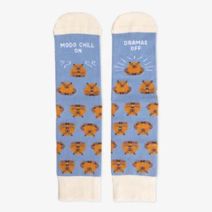 Calcetines "Modo chill on, drama off" Talla Talla 36-41 UO