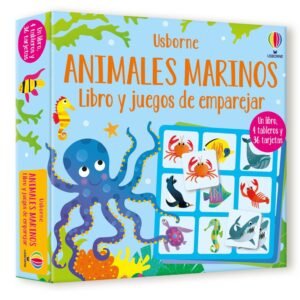 ANIMALES MARINOS LIBRO Y JUEGOS DE EMPAREJAR