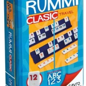 JUEGO DE MESA RUMMICLASIC TRAVEL METAL BOX