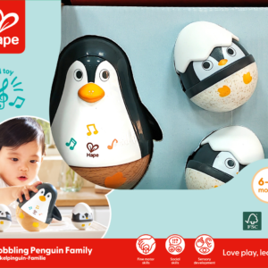 FAMILIA DE PINGÜINOS TAMBALEANTES HAPE
